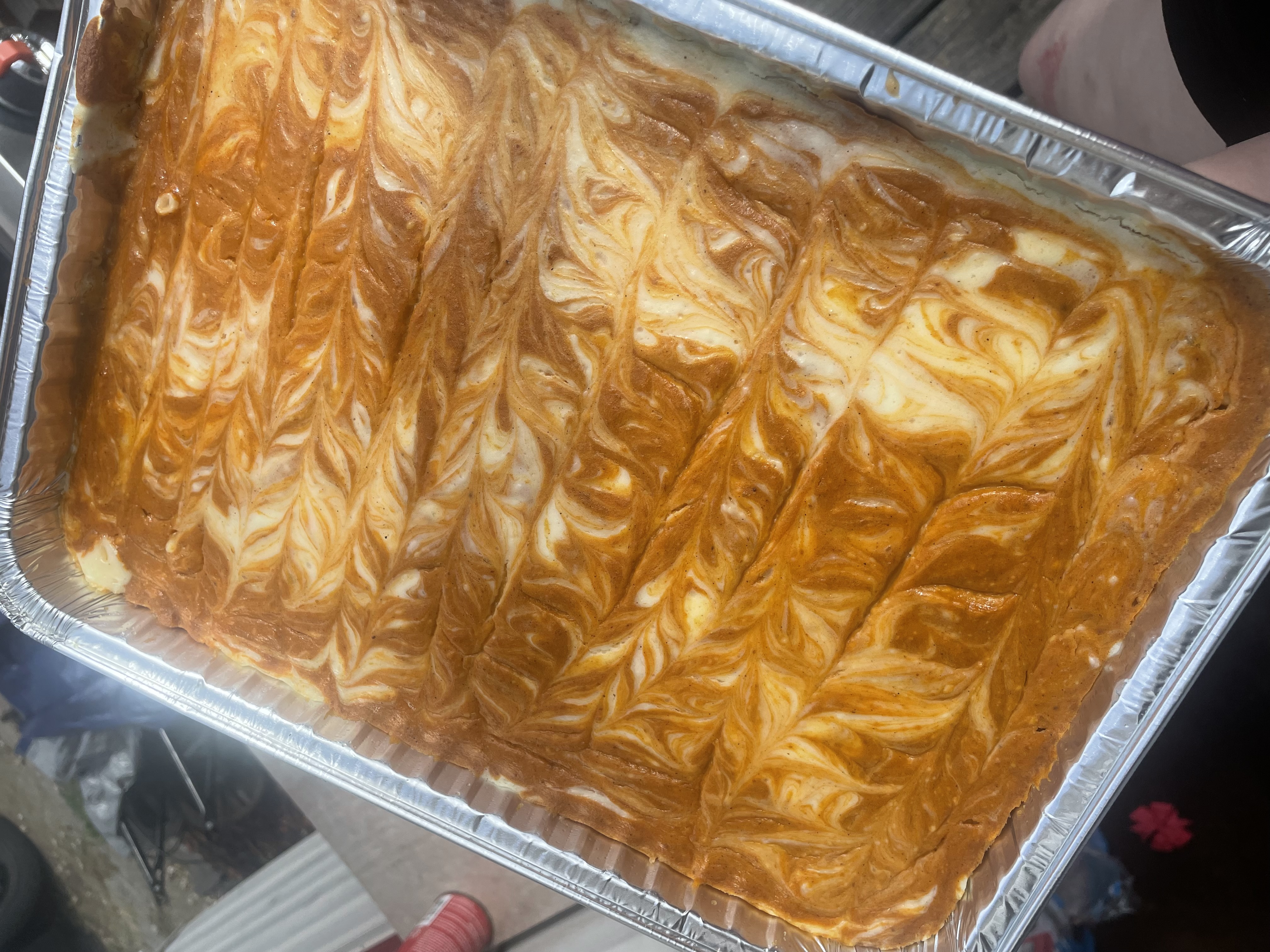 Pumpkin cheesecake pan